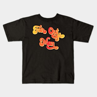 Far Out, Man Kids T-Shirt